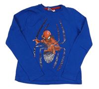 Safírové triko se Spidermanem Marvel