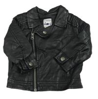 Čierny koženkový podšitý krivák LC Waikiki