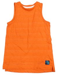 Oranžové melírované tielko F&F