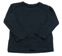 Tmavomodré tričko Next