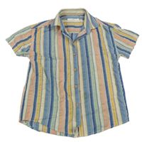 Farebná pruhovaná ľahká košeľa Next