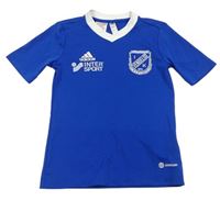 Tmavomodré športové tričko Adidas
