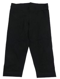 Čierne crop legíny