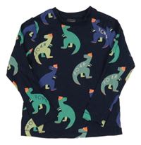 Tmavomodré triko s diny M&S