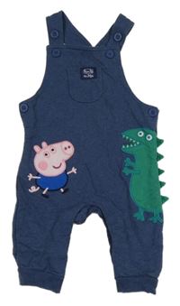 Tmavomodré laclové tepláky s Tomíkem a dinem Jojo Maman Bébé