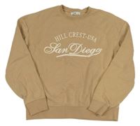 Béžová mikina s nápisom C&A