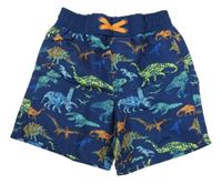 Tmavomodré plážové kraťasy s diny Lily & Dan