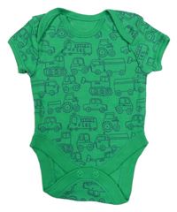 Zelené body s autami Primark