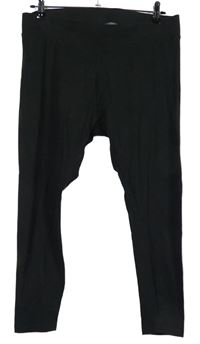 Dámske čierne capri legíny Papaya