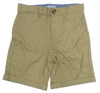 Béžové plátěné chino kraťasy Primark