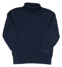 Tmavomodrý svetrový rolák C&A