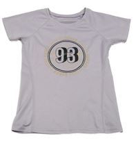 Lila športové tričko s číslom Ergeenomixx