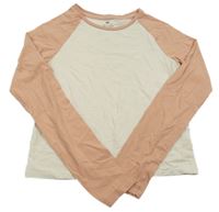 Smetanovo-ružové tričko H&M