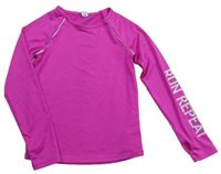 Neónově ružové športové tričko Tu