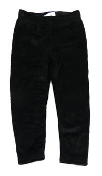 Čierne zamatové legíny Kiki&Koko