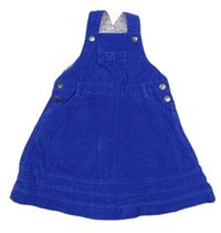 Kobaltově modré menšestrové šaty Jojo Maman Bébé