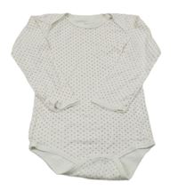 Biele bodkovaná é body impidimpi