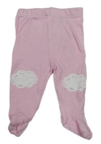 Světlerůžové polodupky s obláčky mother love