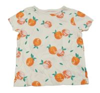 Smotanové tričko s ovociem George