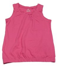 Tmavoružový top s volánikom Kiki&Koko