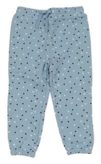 Světlemodré tepláky se srdíčky PRIMARK