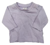 Svetlofialové tričko H&M