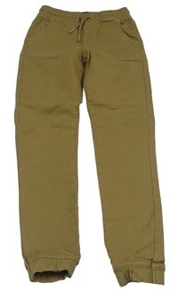 Hnědé jogger cuff rifle Denim Co.