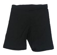 Čierne elastické kraťasy H&M