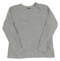 Sivé melírované tričko Y.F.K.