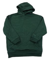 Tmavozelená mikina s kapucňou George