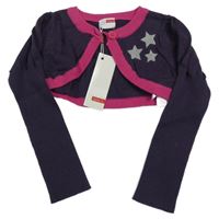 Nové - Lilkové svetrové bolerko s hviezdami Name it