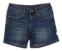 Tmavomodré riflové kraťasy s prošoupáním Garcia