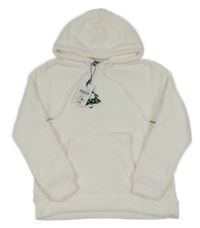 Nové - Smotanová chlpatá mikina s kapucňou