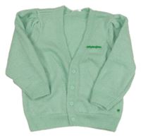 Pistáciový chlpatý prepínaci sveter