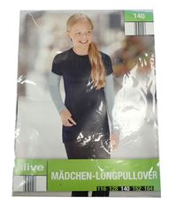 Nové - Tmavomodrá pletená tunika 