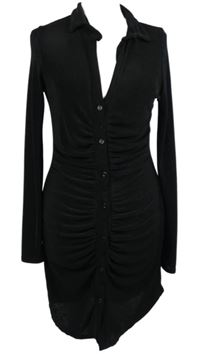 Dámské černé košilové šaty Asos 