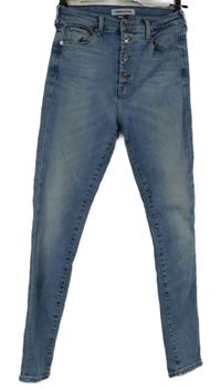 Dámske svetlomodré skinny rifle Tommy Hiliger vel. 28/30