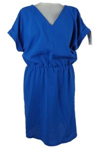 Dámské safírové šaty 