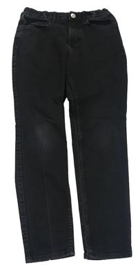 Černé slim fit rifle H&M