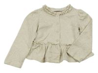 Svetlobéžová melírovaná prepínaci mikina Mayoral