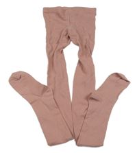 Světlerůžové punčocháče C&A