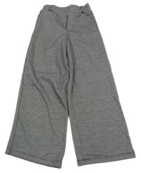 ČErno-bílé vzorované wide leg tregíny Zara