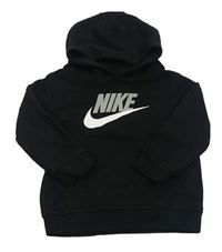 Černá mikina s lodí a kapucí Nike