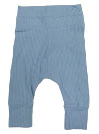 Svetlomodré rebrované ľahké tepláky Nutmeg