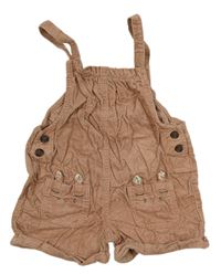 Starorůžové manšestrové laclové kraťasy s kapsami s králíky Next