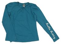 Petrolejové tričko s nápisem - Hello Kitty C&A