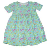 Svetlomodré bavlnené šaty s hviezdami Dunnes