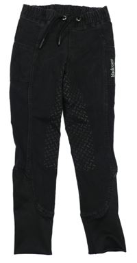 Čierne jezdecké skinny rifle