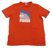 Červené tričko s logem PUMA