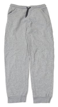 Šedé cuff tepláky 